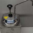 WantJoin Nacho Machine, Commercial Hot Fudge Dispenser, Nacho Cheese Dispenser Warmer with Pump, 2.5L Sauce Warmer with Temperature Adjustment for Cheese