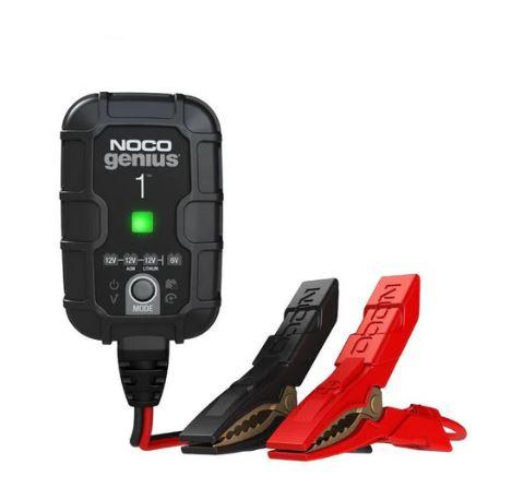 NOCO Genius 1 Battery Charger for Lead Acid 6 & 12V and 12.8V Lithium Batteries