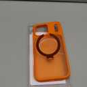 CASEKOO Orange for 17 Pro Max Case with 360 Spin Magnetic Stand [Camera Protection] [18FT Military Grade Protection] [Fit for MagSafe] Ring Grip Slim Matte 17 ProMax Case 6.9 Inch