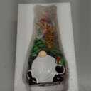 Gnome Christmas Tree, Ceramic Christmas Trees That Light Up, DIY Lighted Christmas Gnome Tree, 8 Inch Faceless Old Man Ceramic Christmas Tree, Small Mini Prelit Xmas Holiday Decor