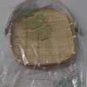 BESTOYARD Bamboo Winnowing Pan - Multi-Functional Food Cover with Mesh for Outdoor Picnics Lightweight and Portable Fruit Basket for Safe Food Storage and Protection