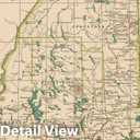 Maine - State Map, 1897 | Historical Map Print - 24in x 18in