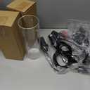 EAPUDUN Pendant Lights Kitchen Island (3 Pack), Clear Glass Shade Kitchen Lighting fixtures Ceiling Hanging, Black Pendant Lights for Kitchen Island,Dining Room,Corridor Bedroom E26 Base