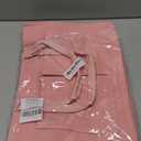 ZHMO Canvas Tote Bag for Women,Women's Bags Crossbody Bags Work Laptop Tote Bag Large Handbags Purse for Travel Nurse Teacher (Pink With Compartments)