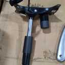 COLAMY Executive Office Ergonomic Chair with Thick Bonded Leather, 300lbs Capacity Big and Tall High Back Desk Chair with Flip-up Armrests, Adjustable Height and Tilt for Working, Study, Gaming,2PC (287-black)