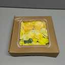 TINGE TIME Yellow Artificial Flowers Combo Box Set, Gradient Color Fake Flower Leaf with Stems for DIY Wedding Bouquets Table Centerpieces Baby Shower Home Party Floral Arrangements Decorations