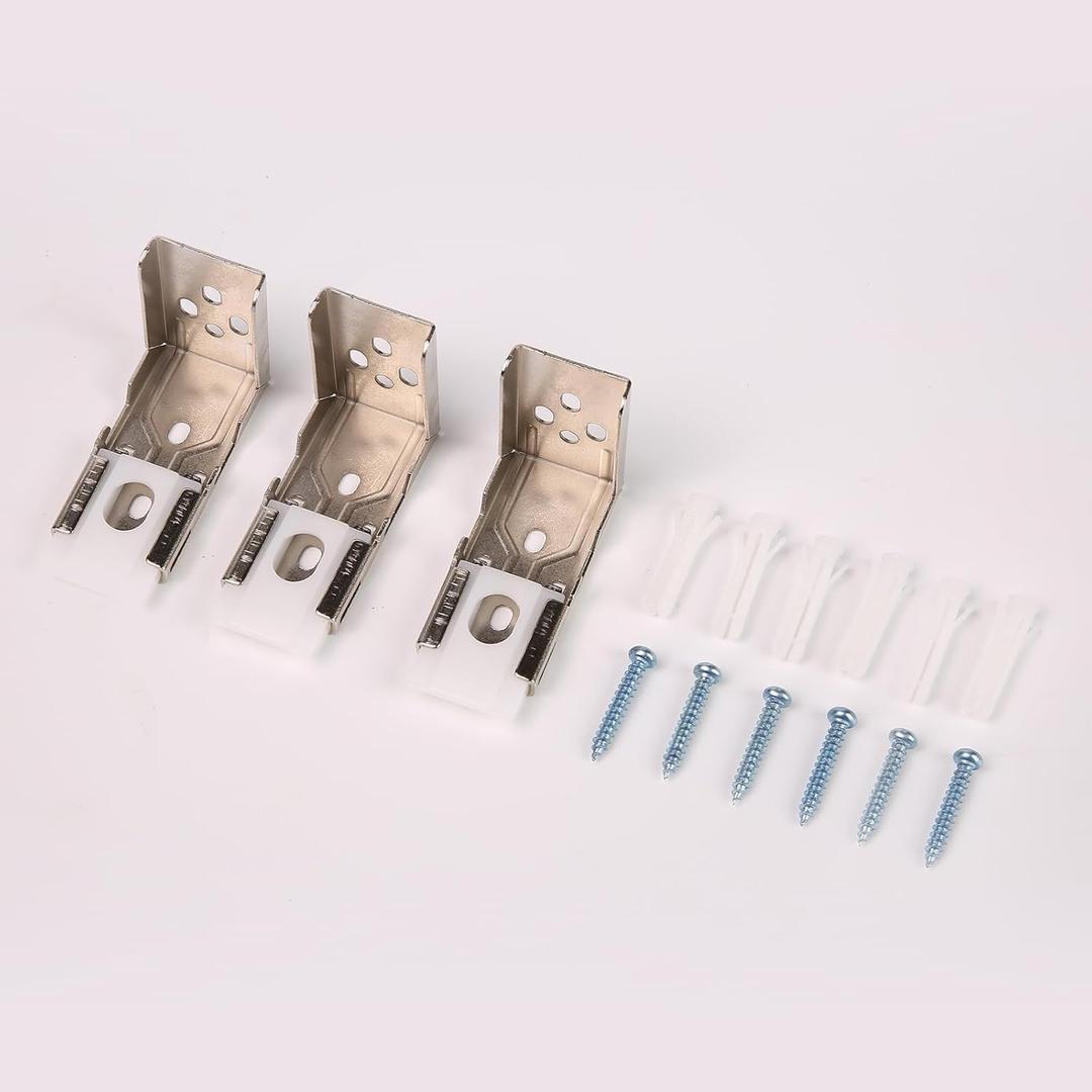 MYshade Various Cordless and Electric Roller Blinds Universal Accessories, Metal mounting Brackets, Curtain Replacement Accessories, Curtain Repair kit