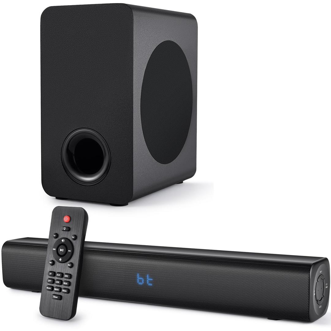 FANSBE TECH A90 TV Sound Bar with Subwoofer
