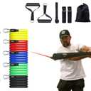 Power Swing Resistance Training Bat, Baseball & Softball Swing Trainer for Youth to Adults, Build Strength, Speed & Power, at-Home Hitting Aid for Hand, Wrist and Forearm Development