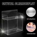 DEDC 2pcs ETB Protector Case Plastic Protectors Display Case Stackable UV Protection Thick Protector PET Plastic Case Compatible with Elite Trainer Box Hobby Display Case