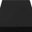 PrinceDeco Mattress Cover for Sofa Bed/Folding Mattress Couch, Thick and Soft Futon Cover for Japanese Floor Futon Mattress with Zipper Machine Washable,Queen Size,Black