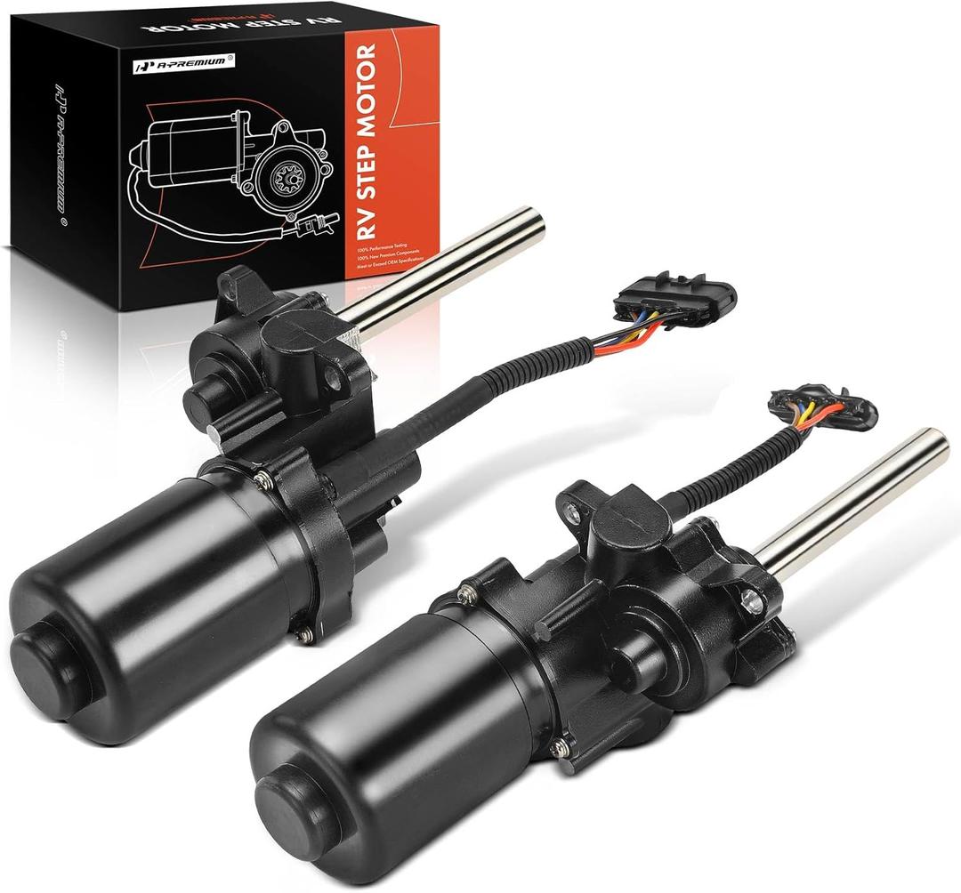 A-Premium Pair(2) Power Running Board Motor Compatible with Cadillac Escalade 07-14 & Chevrolet Avalanche, Suburban 1500, Tahoe & GMC Yukon, Motor Only, Without Bracket, Driver and Passenger Side