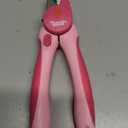 Thunderpaws Professional-Grade Nail Clippers for Dogs Nail Trimmer with Safety Guard and Nail File - Nail Clippers for Large Dogs - Dog Nail Clipper Toenail Clippers (Pink, Medium-Large (LED))