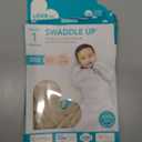 Love to Dream Swaddle UP, Baby Sleep Sack, Self-Soothing Swaddles for Newborns, Get Longer Sleep, Snug Fit Helps Calm Startle Reflex, New Born Essentials for Baby, 1.0 TOG, 5-8.5 lbs, Oatmeal