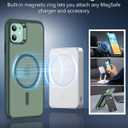ESR for iPhone 11 Case, Compatible with MagSafe, Shockproof Military-Grade Protection, Scratch-Resistant Back, Magnetic Phone Case for iPhone 11, Classic Hybrid Case, Frosted Green
