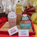 Teacher Appreciation Gift Card Holders, 10 cards - 2 of each design, End of the Year Teacher Gifts, Back to School, Employee or Staff Gifts, 5" x 7", pre-cut to perfectly fit any gift card