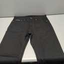 Calvin Klein Mens Straight High Stretch Jeans (33W x 30L, Ck Classic Black)