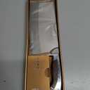 SHI BA ZI ZUO 8-inch Professional Cleaver - Stainless Steel Meat & Vegetable Knife with Non-stick Finish and Anti-slip Wooden Handle