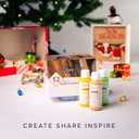 GenCrafts Metallic Acrylic Pouring Paint 12 Colors Pre-Mixed High Flow & Ready to Pour - 2 oz./60 ml Bottles - Multi-Purpose Paints for Canvas, Paper, Rocks, Wood