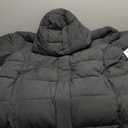 Amazon Essentials Men's Hooded Long Puffer Coat (4X-Large Big, Black)