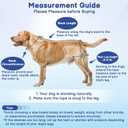 BARKLESS Single Dog Rear Leg Sleeve to Stop Licking, Breathable Male Female Dog Recovery Suit for Post Surgery, Comfortable Back Leg Sleeve for Wound Healing, Protective Cone Collar Alternative