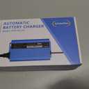 24V Battery Charger Automatic smart Charger 5A trickle Charger and I/O Switch 3 pin XLR Connector for Charging AGM Gel Lead-Acid Batteries for Cars wheelchairs Boats