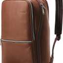 Samsonite Classic Leather Slim Backpack, Cognac , One Size (One Size, Cognac)