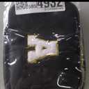 Uygafly Belt Bag Crossbody Bags for Girls Women, Mothers Day Gifts for Mom from Daughter, Birthday Gifts for 8 9 10 11 12 13 Year Old Girl, Small Waist Packs Kids Fanny Pack, Initial White A, Black Bag