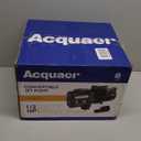 Acquaer Shallow/Deep Well Jet Pump, Cast Iron Convertible Pump with Ejector Kit, Well Depth Up to 25ft or 90ft, 115V/230V Dual Voltage, Automatic Pressure Switch,1/2HP