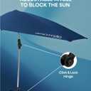 Sport-Brella Versa-Brella SPF 50+ Adjustable Umbrella with Universal Clamp