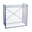 Colorations Art Drying Rack, Classroom Art Supplies, Tabletop or Wall Mount, School Art Drying Racks, Painting Stand, Studios, Homes, or Classrooms, Metal Shelves to Dry Paintings, 26" x 18" x 26"