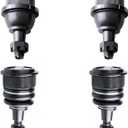 4PC Front Lower and Upper Ball Joint FITS 2003-2019 for Chevrolet Express 2500 3500/ GMC Savana 2500 3500, K6694 K6711 Ball Joints Set FITS 2009-2018 for Chevrolet Express 4500 / GMC Savana 4500