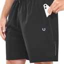 NORTHYARD Men's Gym Shorts 7 Inch Quick Dry Running Shorts Lightweight Athletic Workout Training Sports Shorts Size 2XL