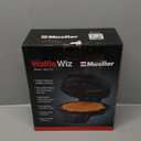 Mueller Heart 5 Waffle Maker, Waffle Iron, Adjustable Browning Control & Nonstick, Cool Touch Handle, Easy to Clean, Small Kitchen Appliances
