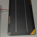 SUNAPEX 12V 10 Watt Solar Trickle Charger Maintainer - Waterproof Solar Powered Battery Charger - Solar Panel Kit Built-in Smart Charge Controller for Car Rv Trailer Truck Boat Automotive Marine (Black)