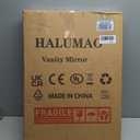 halumao 16" x 23.6" Large Makeup Vanity Mirror with Lights for Dressing Room and Bedroom,3 Color Modes,Memory Function