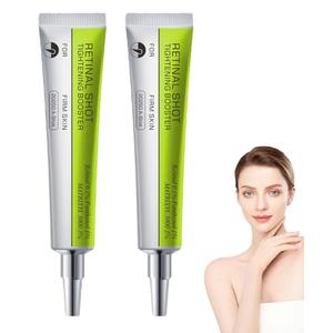 Retinol shot Serum for Face Tightening Booster with Pore Minimizer, Firming Skin Treatment for Improved Texture Deep Hydration (2PCS,One Size)