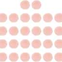 PATIKIL 2 Inch Faux Fur Pom Poms for Hats, 26 Pcs Soft Faux Rabbit Fur Large Fluffy Pompom Balls with Elastic Loop for DIY Crafts Keychains Removable Knitting Accessories, Dark Pink