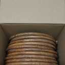 Burbell 15 Pcs 6 Inch Round Embroidery Hoops Frame Circle Spring Rubber Hoops Ring Display Cross Stitch Ornament Imitated Wood Frame Kits for Spring Gifts Mother's Day Craft Sewing DIY Hanging Gifts