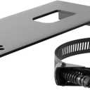 CURT 57202 Vehicle-Side Trailer Wiring Harness Clamp-On Bracket Mount for 7-Way Round or RV Blade
