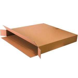 Box USA Moving Boxes, 36"L x 5"W x 36"H 20-Pack Large Side Loading Corrugated Cardboard Box for Packing, Shipping and Storage