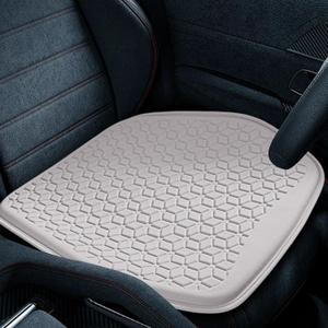 wuyaoyao Thin Gel Car Seat Cushion, Breathable Cooling Seat Cushions for Cars, Non-Slip & Comfortable Automotive Front Seats Cushion Pad for Driver, Chair Protector for Vehicle, Home, Office (Gray)