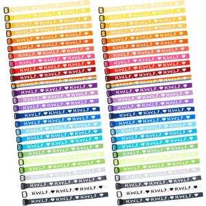 Zodaca 52-Pack Woven HWLF Bracelets for Men and Women - Adjustable He Would Love First Bracelet for Inspirational Gifts, Church Fundraisers, Sunday School (26 Assorted Colors)