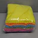 Orighty Microfiber Cleaning Cloths, Pack of 150, Highly Absorbent Cleaning Supplies, Lint Free Cloths for Multiple-use, Powerful Dust Removal Clean Rags for House, Kitchen, Car Care(12x12 inch)