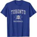 Toronto Vintage Baseball Throwback Retro Design T-Shirt S