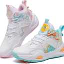 Womens Mens Basketball Shoes Comfortable Athletic Fashion Sneakers Casual Unisex-Adult Outdoor Sport Shoe (8.5 Women/7.5 Men, Multi)