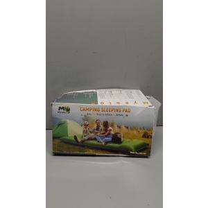 Sleeping Pad for Camping, 5 Inch Extra Thick Camping Sleeping Pad with Pillow Built-in Foot Pump, Lightweight Inflatable Sleeping Mat, Backpacking, Hiking, Tent Blue