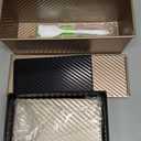 3 Pack Set Pullman Loaf Pan with Lids, 2.2 lb & 1 lb & 0.8 lb Dough Capacity,Non-Stick Sandwich Bread Loaf Pan for Homemade Baking Bread