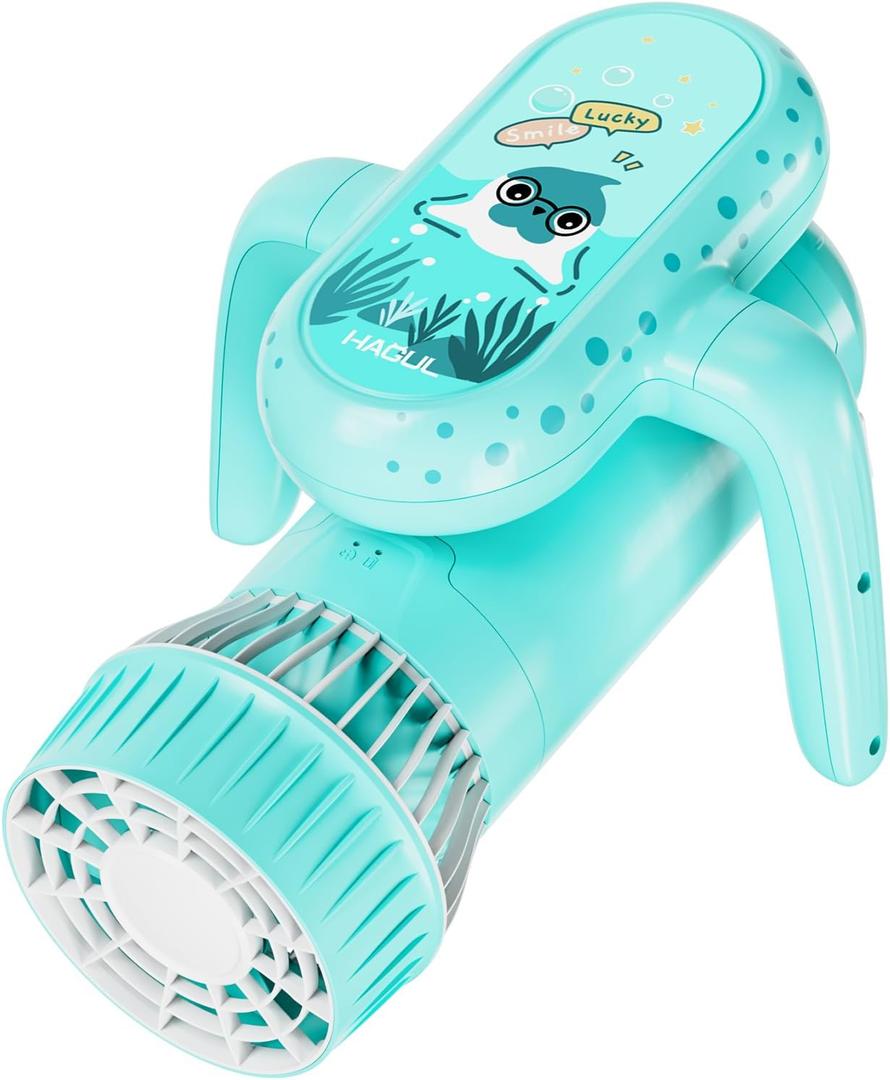 Underwater Scooter for Family Fun Time, Long Battery Life Sea Scooter for Swimming & Snorkeling, 2 Speed Modes Pool Scooter for Playing in The Pool & Water Park