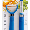 Culinary Elements Digital Meat Thermometer & Core Home Coarse Grater & Core Home Comfort Grip Peeler
